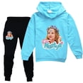 thumbnail image 1 of Conjunto de Top y pantalones rosas para niñas, falda de bebé Kawaii, ropa bonita, conjunto de 2 uds de moda estética con estampado de dibujos animados Nastyaing zhangyuxiang LED, 1 of 2