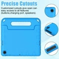 thumbnail image 6 of BMOUO Kids Case for Onn. 10.4" Tablet Pro 2023 (Model:100110603), Light Weight Shockproof Convertible Handle Stand Case for Onn 10.4 inch 2023 Pro Release , Blue, 6 of 7