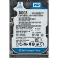 thumbnail image 1 of WD1600BEVT-24A23T0, DCM HHMTJAB, Western Digital 160GB SATA 2.5 Hard Drive, 1 of 1