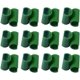 thumbnail image 1 of 50 piezas de clips para enrejado de jardín, conectores de varilla para plantas de jardín, accesorios para estantes (clips cruzados verdes para varilla de 16 mm), 1 of 4