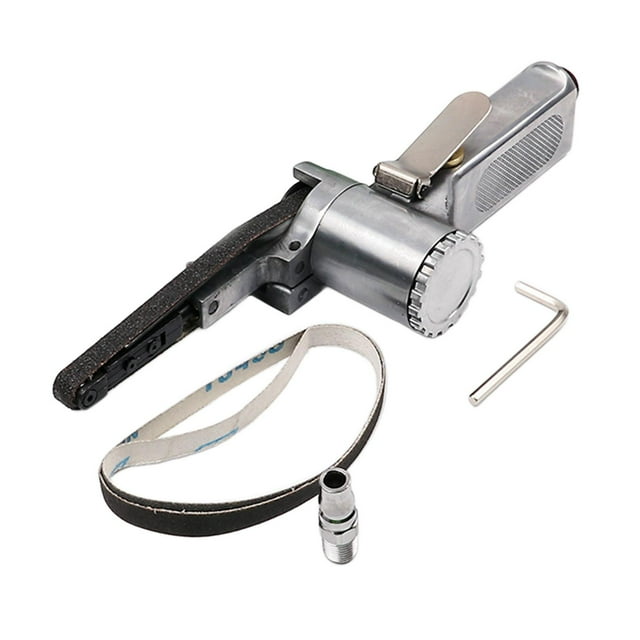 Thinsony Mini Ponceuse à Ceinture pour Menuiserie, Polissage et Meulage 10mm