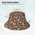 thumbnail image 3 of Sikiie Cute Lion Tiger Reflective Double-Sided Bucket Hat, Sun Hat, for Gardening, Beaching, Camping, Hiking, Fishing, 3 of 6