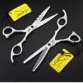 thumbnail image 3 of Professional 6.0 Inch Hair Cutting Scissors Set with Stainless Steel Hairdressing Shears for Salon, 3 of 4