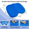 thumbnail image 3 of Cojín de asiento para kayak New-VI, antideslizante, impermeable, de gel, azul, 3 of 7