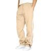 thumbnail image 5 of YOTMKGDO Sweatpants for Men, Cargo Pants for Men, Men Splicing Printed Overalls Casual Pocket Sport Work Casual Trouser Pants Trousers Work Pants for Men, White 3XL, 5 of 5