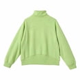 thumbnail image 3 of Girls Hoodies Size 7-8, Solid Soft Pullover Sweatshirts with Pocket Fall Winter Fashion Clothes for Girls with Thumb Hole, 3 of 5