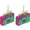 Colorful 1, variant on Cassette Tape Earrings for Women 80s 90s Neon Earrings Fashion Funny Vintage Neon Tape Optical Disc Acrylic Drop Dangle Earrings Outfit Party Accessories Jewelry Gifts