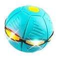 thumbnail image 2 of Genérico Pelota Que Rebota para Niños, Platillo Volador Mágico,Pelota Hinchable,Forma Dual Conmutable Libremente, con 6 Luces, Juguete para Mascotas Fácil de Atrapar, 2 of 3