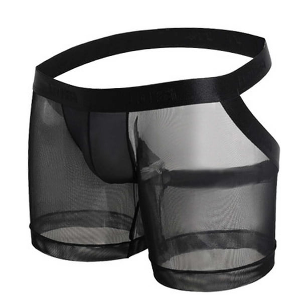 Mens Underpants Adult Male Twerk Underwear Mens Sports Transparent