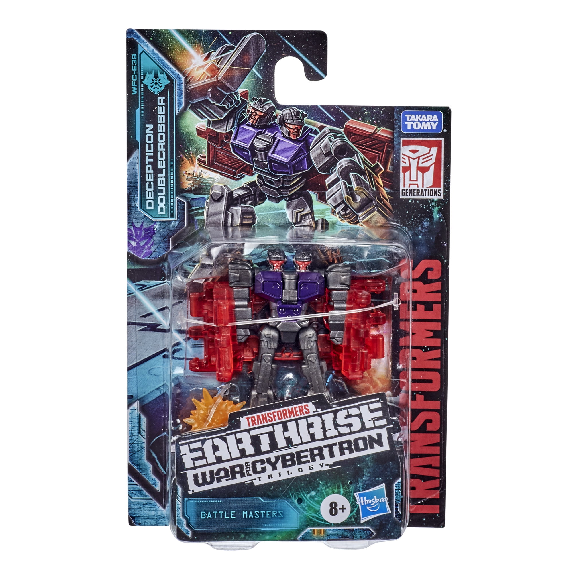 Transformers War for Cybertron Battle Masters WFC-E39 Decepticon Doublecrosser