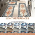 thumbnail image 3 of Kitchen Rug and Mat, Yamaziot Boho Kitchen Rug Set of 3, Non Slip Washable Farmhouse Floor Mat Hallway Runner, Laundry Room Carpet, 3 of 10