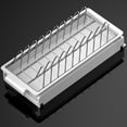 thumbnail image 3 of Modern Dish Rack Dish Drainer Drying Rack Cute Dish Drying Rack Dishes Organizer Utensil Rack Kitchen Organization Countertop, 15.2x6.1 in, 3 of 8