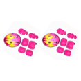 thumbnail image 2 of Soidarity 7 unids/set equipo de protección para niños ligero casco ajustable equilibrio codo muñequeras Shell resistencia al impacto rodillo Type1 NO1, 2 of 6