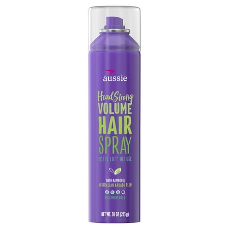 Aussie Headstrong Volume Hairspray with Bamboo & Kakadu Plum, 10.0