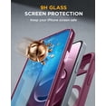 thumbnail image 3 of Funda magnética Miracase para iPhone 16E con protector de pantalla, 3 of 6