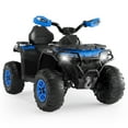 thumbnail image 1 of CazToi 12V Kids Ride On ATV Electric 4-Wheeler for Ages 3-6, Dual Motor Ride-On Toy Car with Parent Remote Control, Max 3MPH, 1 of 10