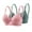 Green Bra for Women, variant on 2PC Light Padding Bras Bralette Underwire Lift and Support Push-Up Bra Secure Fit Bra for Women Embroidery Lace Mesh Cleavage Bra Breathable Everyday Bras High Support Plus Size Army Green 40