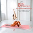 thumbnail image 2 of Yoga Mat /Extra Thick Exercise Mat NonSlip Workout Mat High Density AntiTear Pilates Mat for Stretching Fitness Home Gym, "x", 2 of 7
