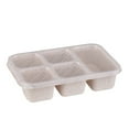 thumbnail image 1 of SIfdSeng Reusable Snack Packs 2 Compartments Wheat Straw Bento Boxes for Adults and Kids-Reusable 5 Compartment Lunch Containers for Snacks and Meals (Assorted Colors and Clear Lids), 1 of 7