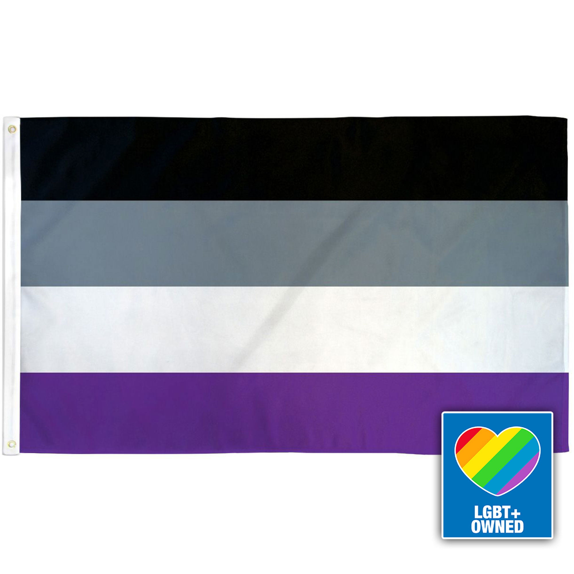 LGBT agender Pride Drapeau 3X2FT 5X3FT 6X4FT 8X5FT 100D Polyester Bannière