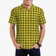 thumbnail image 1 of Fotbe Yellow Checkered Plaid Camiseta Polo de Golf para Hombre con Estampado – Camisa Deportiva Transpirable con Cuello Abotonado-Medium, 1 of 6