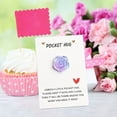 thumbnail image 4 of Gradient Glitter Rose Pocket Card Unique Romantic Gift Handmade Heartfelt Design for Valentine's Day Anniversary or Friendship Special Occasions Personalized Message, 4 of 6