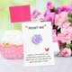 thumbnail image 4 of Tarjeta de bolsillo rosa con purpurina degradada | Tarjeta de felicitación romántica para el día de San Valentín Aniversario amistad | Lindo espacio de mensajes personalizados | Regalo decorativo, 4 of 6