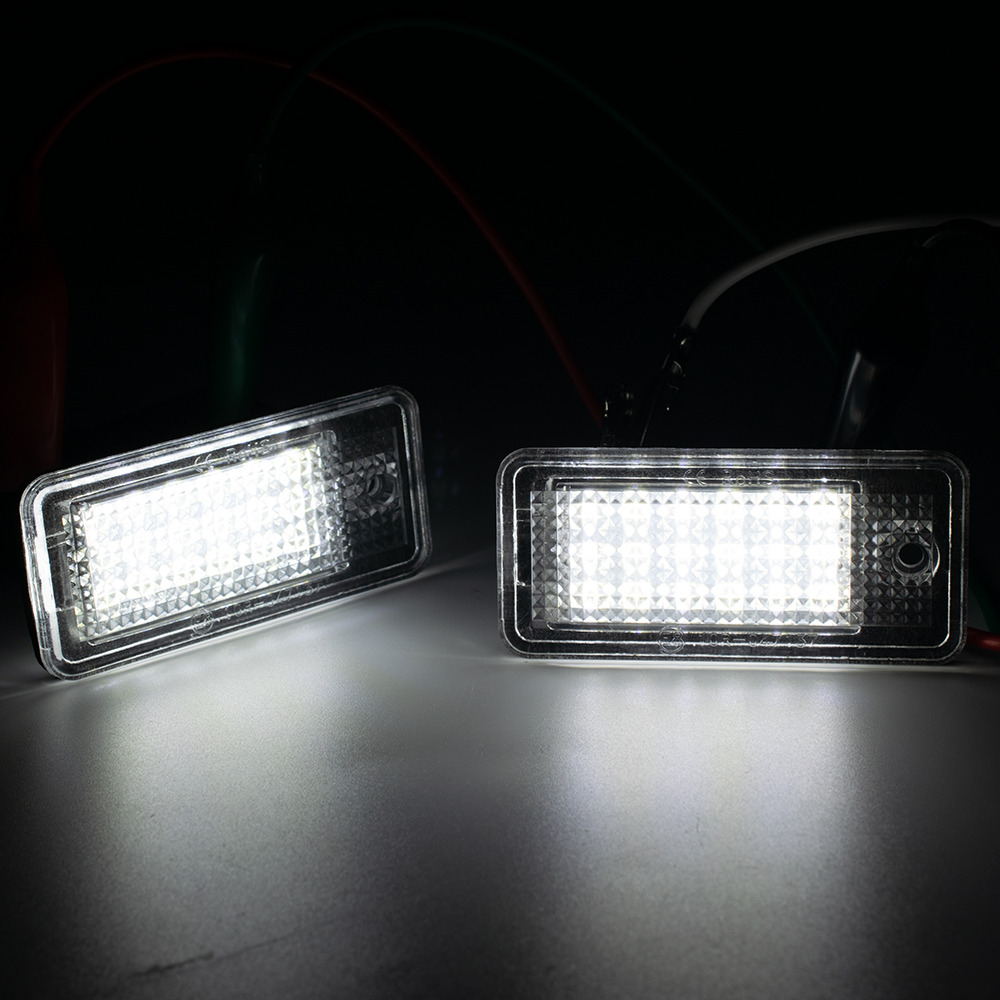 Applicable to License Plate Lights For Audi A3 8p A4 B6 B7 A5 A6 4f A8 Q7