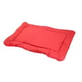 thumbnail image 1 of Alfombra de juego rectangular de tela Oxford para mascotas, redonda, para cachorros rojo, 1 of 9