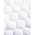 thumbnail image 2 of TL Care Waterproof Cradle/Bassinet Mattress Protector, Quilted Cotton Fitted Cradle/Bassinet Mattress Pad Cover, White, 33" x 15", 2 of 5