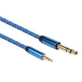 thumbnail image 3 of Audio Line, Mobile Phone Audio Cable Aluminum Alloy Shell Stable Transmission Beautiful  for Electric Guitar 2M, 3 of 7