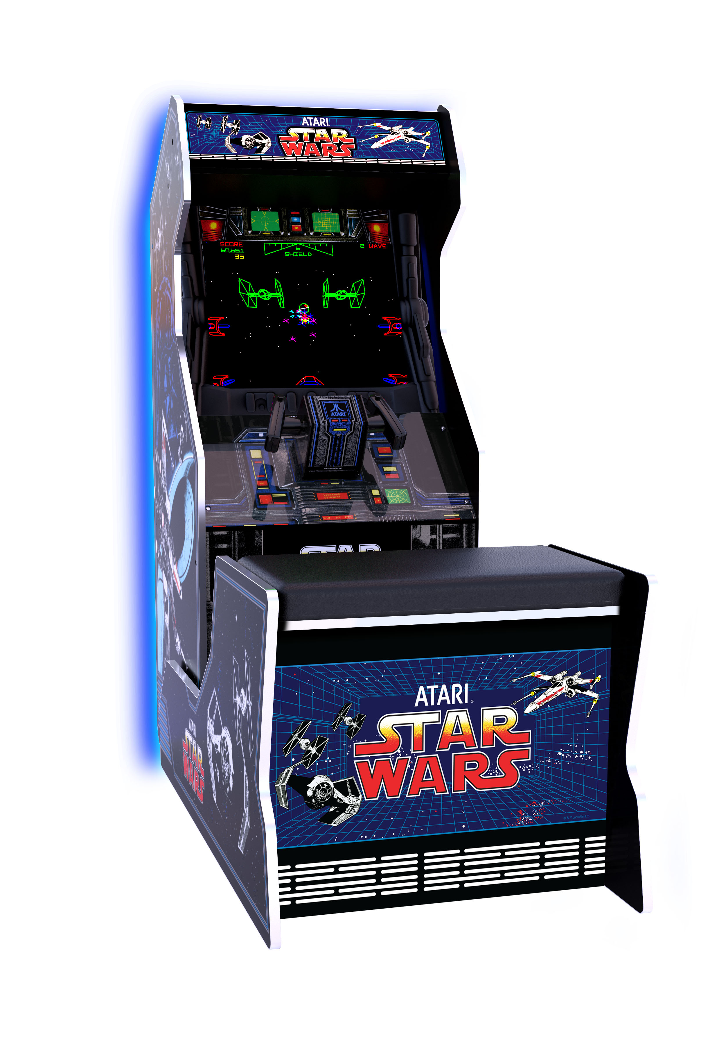 Arcade1Up, Star Wars Arcade Machine With Bench Seat - image 3 of 4