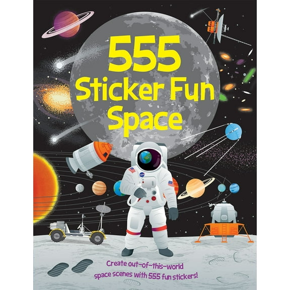 555 Sticker Fun 555 Sticker Fun - Space, (Paperback)