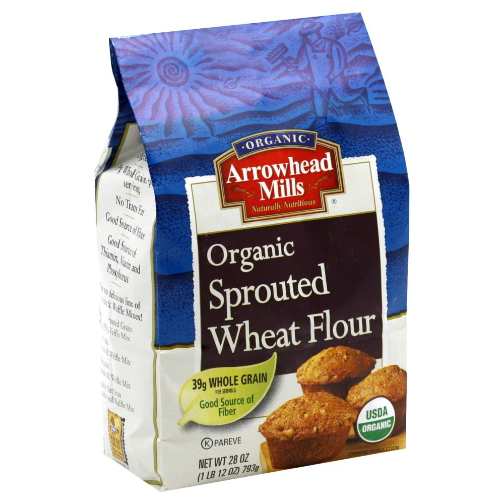 Arrowhead Mills Organic Sprouted Wheat Flour, 28 Oz