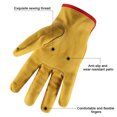 thumbnail image 4 of DYstyle Leather Welder Welding Garden Work Gloves,Soft and Sweat-absorbent Work Gloves For Yard Gardening Farm Warehouse Construction Work, 4 of 7