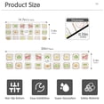 thumbnail image 3 of Yayeee Faucet Mat for Kitchen Sink 30" Diatomite Long Splash Guard Pad, Toasts Pattern, 2 Pack, 3 of 7
