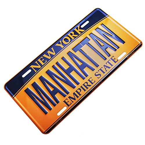 I heart love ny new york license plate souvenir metal the empire state 