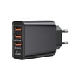 thumbnail image 4 of Port USB Travel Power Adapter Mobile Phone Charger European International Plug For IPhone, 4 of 6