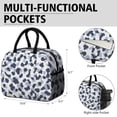 thumbnail image 6 of Womens Blue and Dark Blue Leopard Pattern Lunch Box for Work,Insulated Lunch Bag for Women,Loncheras Para Mujer,Leakproof Adult Lunch Bag for Work,Beach,Travel,Picnic,Camping, 6 of 7