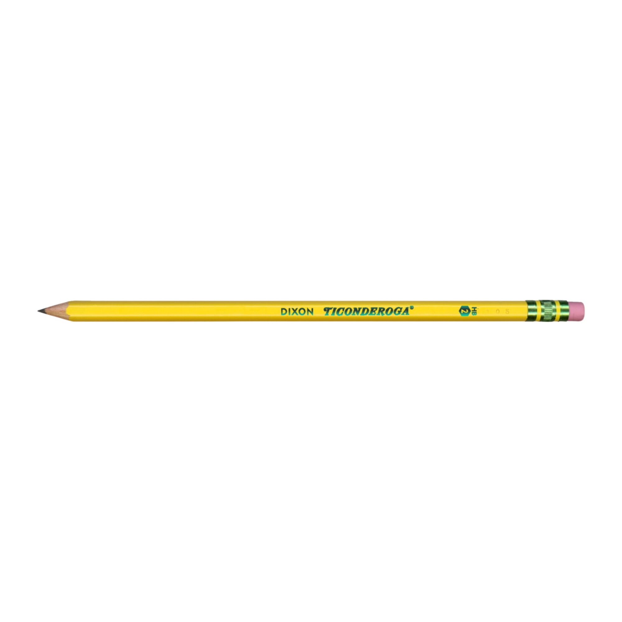 Ticonderoga Original Number 2 Pencils, Presharpened, Yellow, Pack of 240