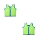 thumbnail image 1 of Advancent Chaleco de natación Chaquetas de agua Multicolor Alta flotabilidad Seguridad Accesorios educativos Equipo de protección Sin fugas Verde 15–30kg 2Conjunto, 1 of 6