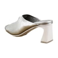 thumbnail image 3 of Naturalizer Gamechanger Heel Women's Heels Silver Sand Leather Size 7 M, 3 of 8