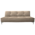 thumbnail image 2 of Sofa Cama Reclinable El Bazar Store Milo Terciopelo Beige , Futon 3 posiciones, Sala, 2 of 5