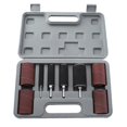 thumbnail image 1 of Drum Sander Kit Sanding Belt Sandpaper With Spindle Case For Drill Press Rotary Tools, 1 of 5