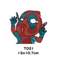 thumbnail image 1 of Calcomanía Divertida De Dibujos Animados De Marvel Avengers Superhéroe Coche Superman Spiderman Golpeó La Ventana huangjie unisex, 1 of 2
