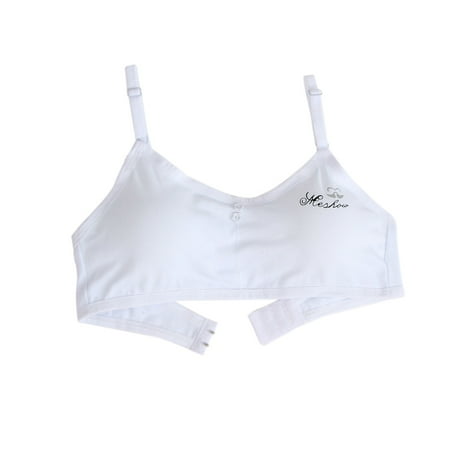 

Saient Teen Girls Underwear Soft Padded Cotton Bra for Sports Running Breathable Bra 12-18Y