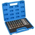 thumbnail image 1 of Luney 114PCS Oil Pan Drain Plug Repair Kit Oil Drain Plug Removal Thread Repair Tool Kit Drain Pans Automotive Rethreading Tools Kit M13 M15 M17 M20 M22 Metric Universal, 1 of 4