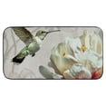 thumbnail image 2 of WERPE Hummingbird Flower Kitchen Floor Mat Dog Doormat Absorbent Entrance Doormat 19.68*39.37 in, 2 of 6