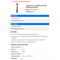 thumbnail image 2 of Trailing Arm - Compatible with 2004 - 2008 Nissan Maxima 2005 2006 2007, 2 of 2