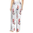 thumbnail image 3 of Goofa Sea Horse And Corals1 Printed Soft Pajama Pants for Women, Wide Leg Comfy Casual Lounge Yoga Pants-X-Large, 3 of 9